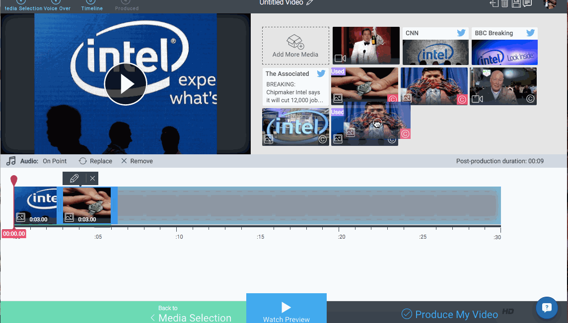 Add Media To Timeline