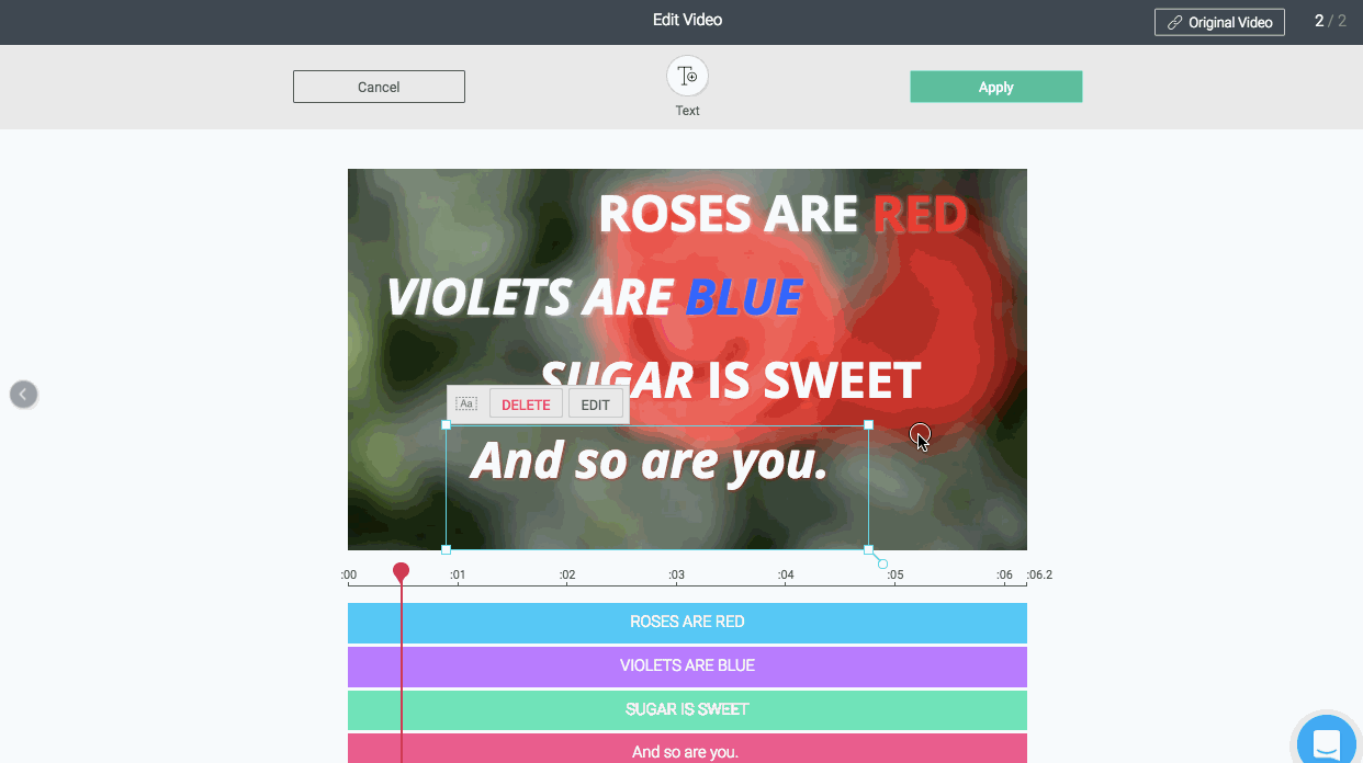 text-overlays